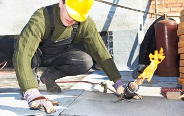 Mount High flat roof construction