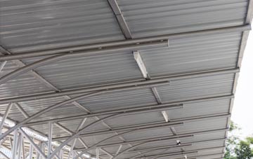 installing Mount High metal roofing